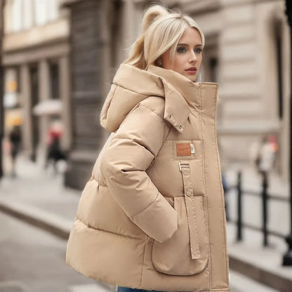 Dames Donsjas Lange Pufferjas Warm Winter - Mode Vibes