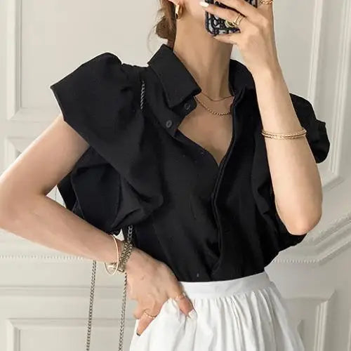 Aria Collectie Vrouwen Zomer Slanke Shirts