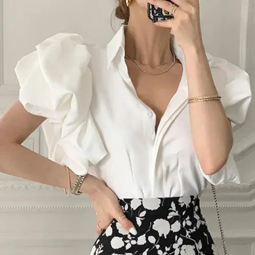 Aria Collectie Vrouwen Zomer Slanke Shirts