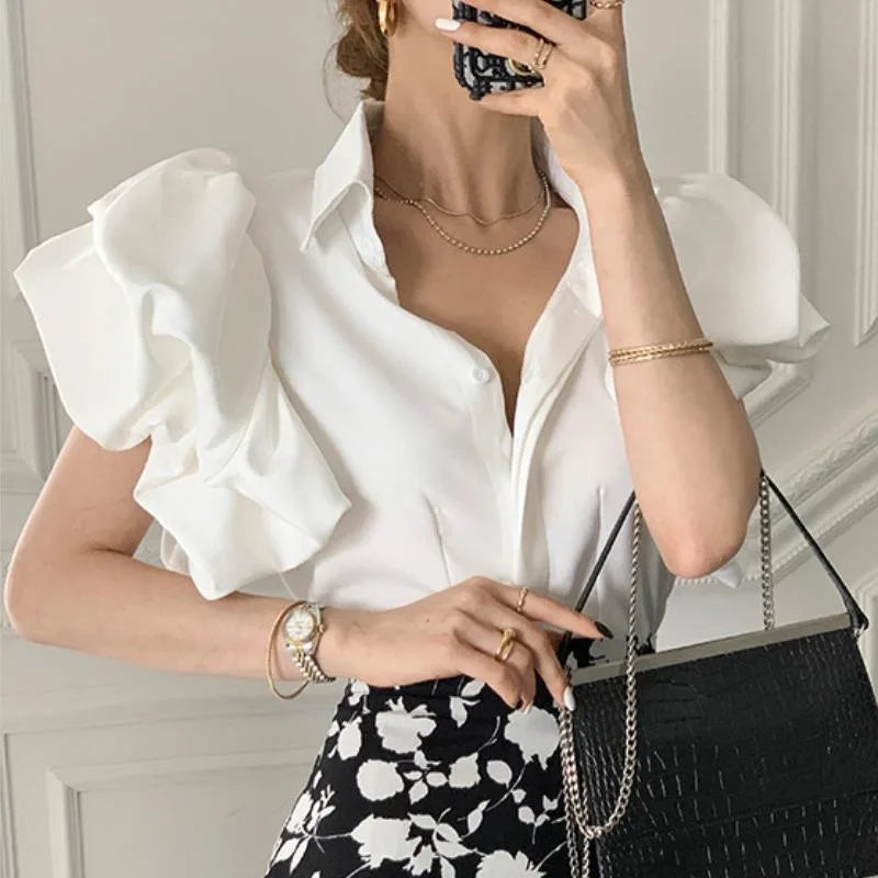 Aria Collectie Vrouwen Zomer Slanke Shirts