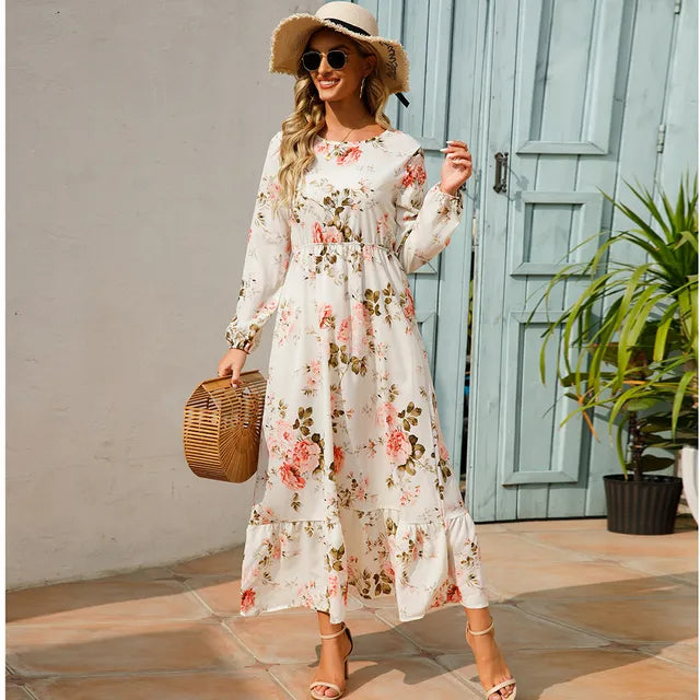 Boho Maxi Jurk voor Zomer en Strand