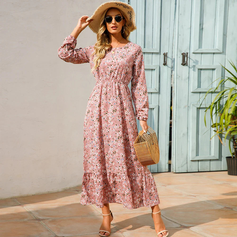 Boho Maxi Jurk voor Zomer en Strand