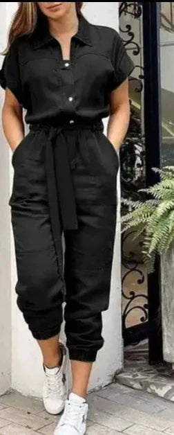 Aurora Zomer Fashion Jumpsuit voor Stijlvolle Dames