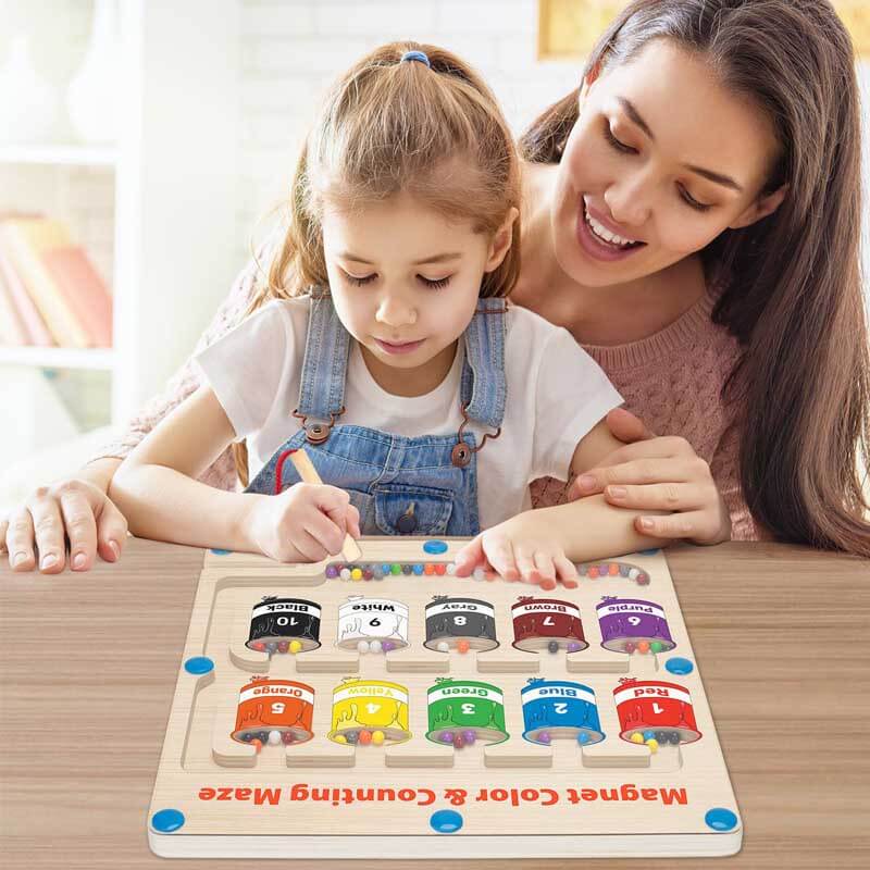 Magnetische Telpuzzel voor Kinderen Kleurrijk Lerenspeelgoed