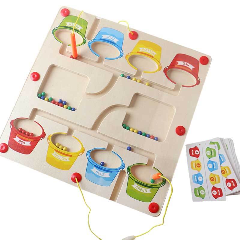 Magnetische Telpuzzel voor Kinderen Kleurrijk Lerenspeelgoed