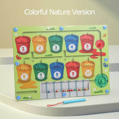 Magnetische Telpuzzel voor Kinderen Kleurrijk Lerenspeelgoed