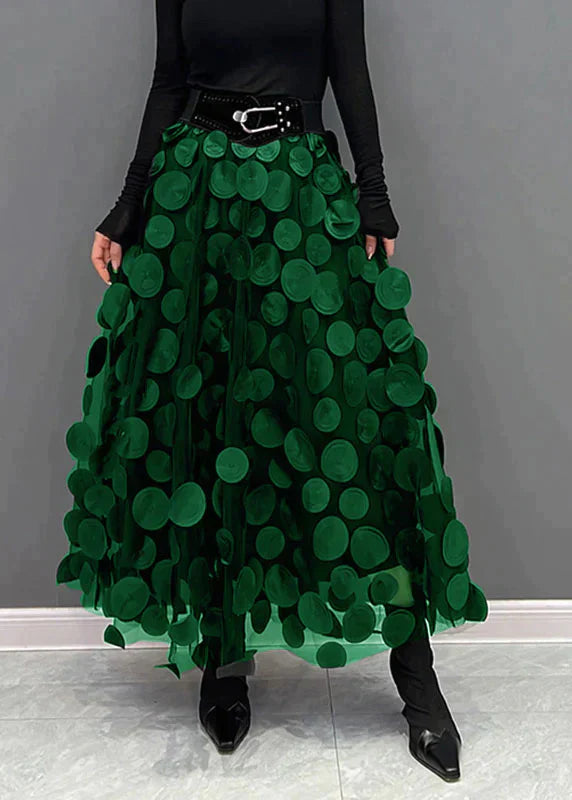 Elegante Rok met Stippen Violet Kort Model