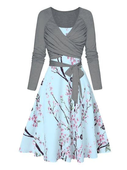 Elegante Bloemenjurk voor Vrouw Zomerjurk