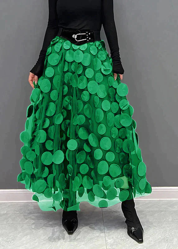 Elegante Rok met Stippen Violet Kort Model