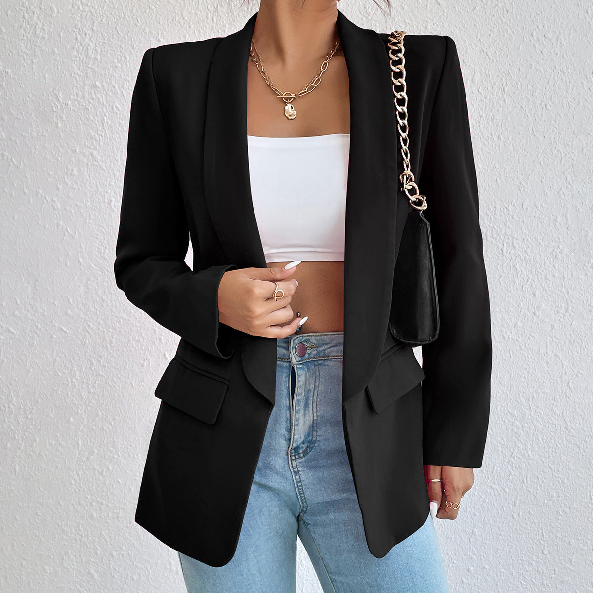 Stijlvolle Thea Blazer Klassieke Mode Jas voor Dames