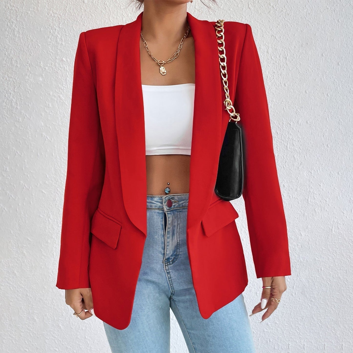 Stijlvolle Thea Blazer Klassieke Mode Jas voor Dames