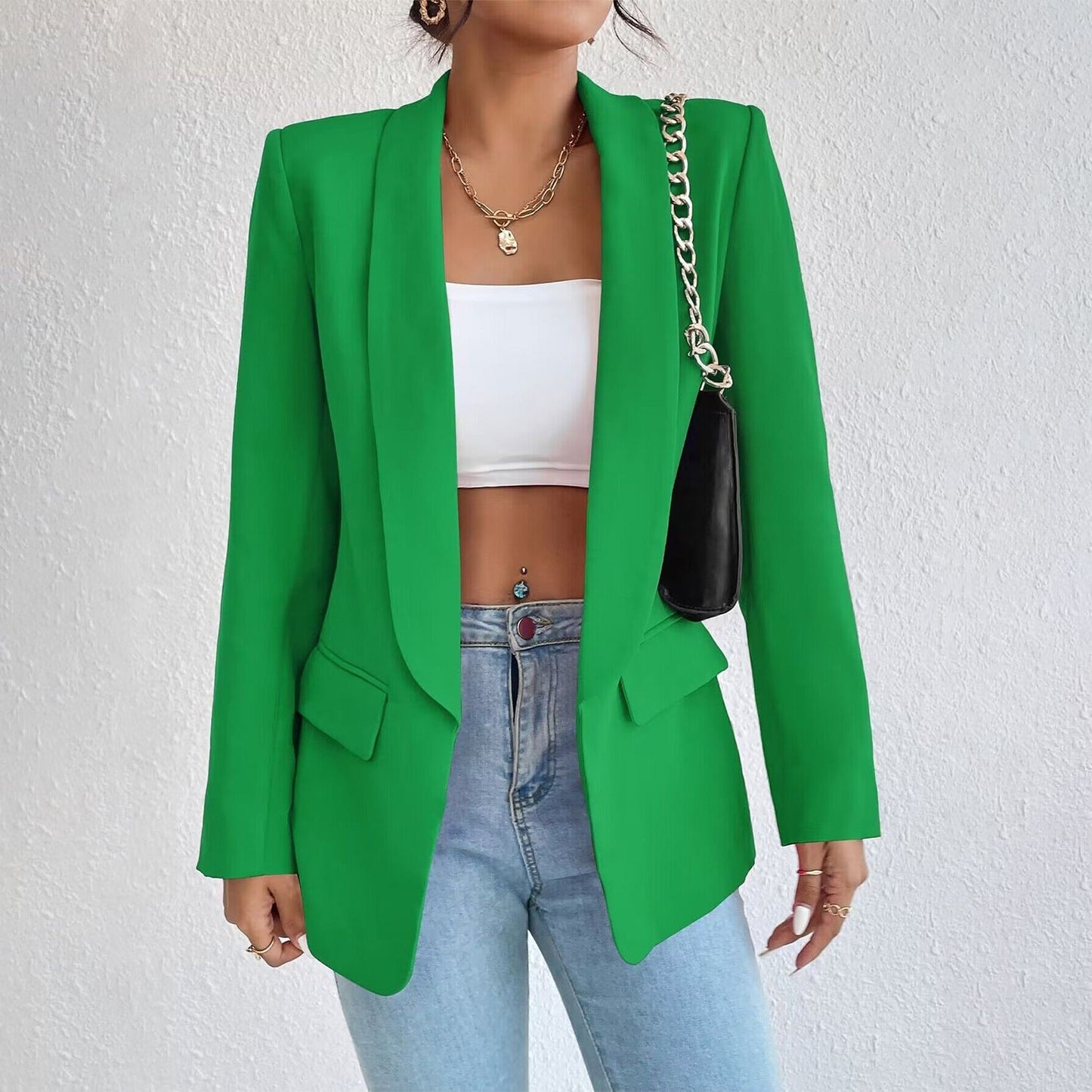 Stijlvolle Thea Blazer Klassieke Mode Jas voor Dames
