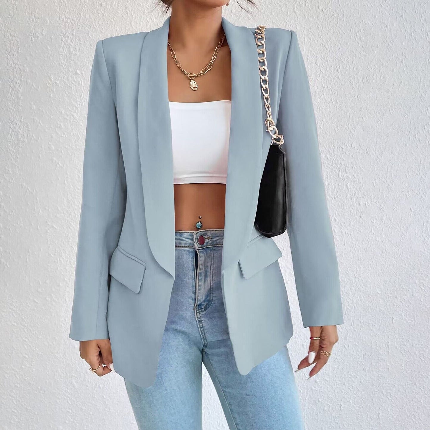 Stijlvolle Thea Blazer Klassieke Mode Jas voor Dames