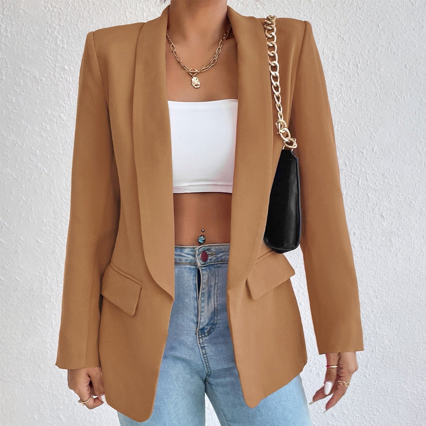 Stijlvolle Thea Blazer Klassieke Mode Jas voor Dames