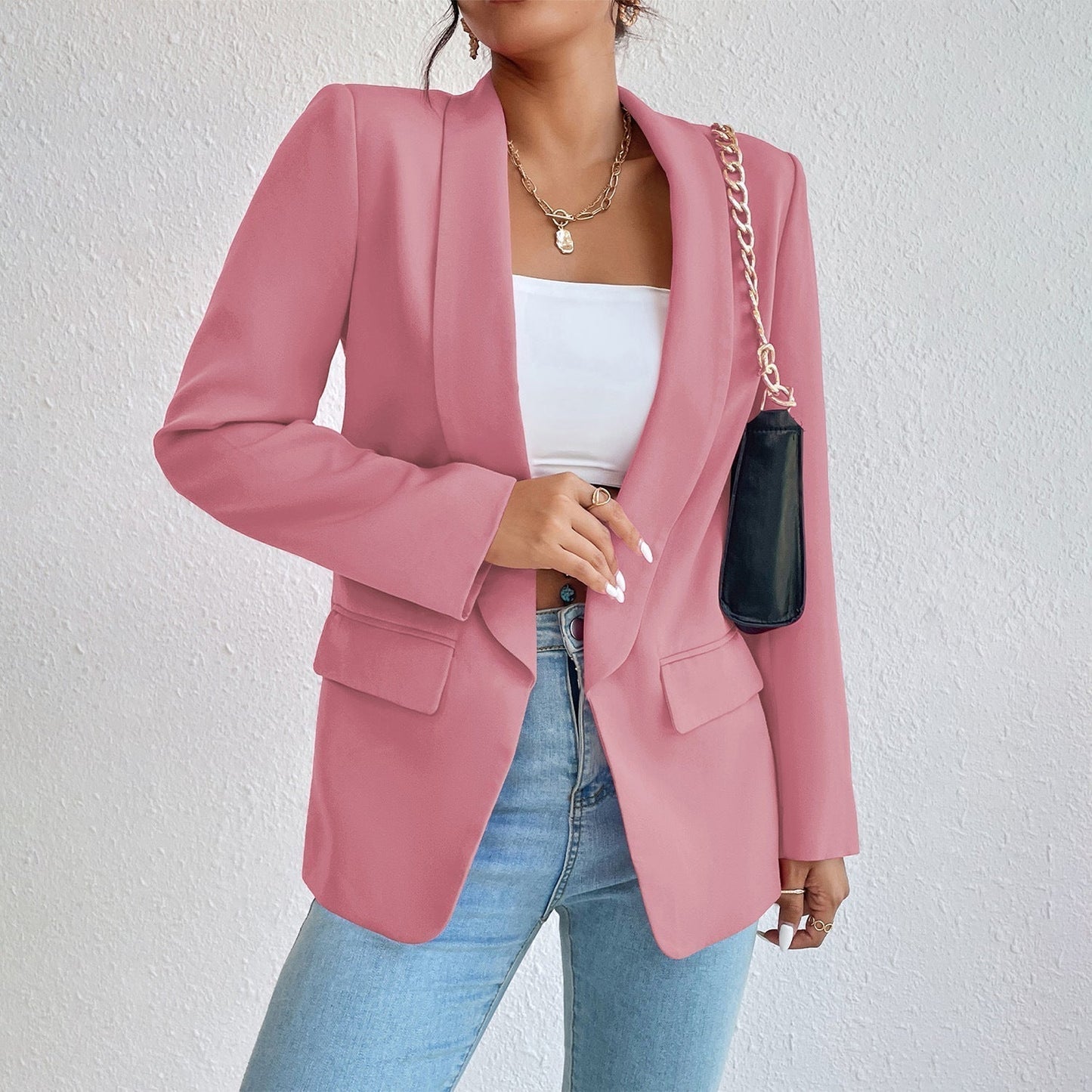 Stijlvolle Thea Blazer Klassieke Mode Jas voor Dames
