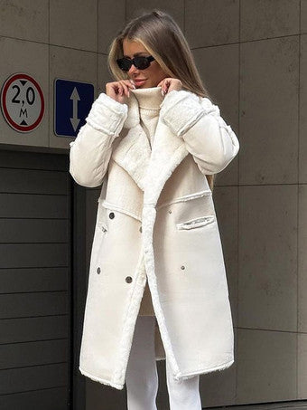 Dames Winterjas met Revers