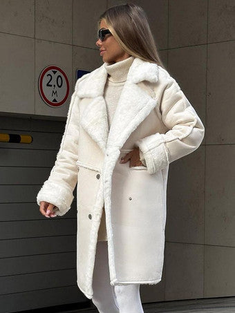 Dames Winterjas met Revers