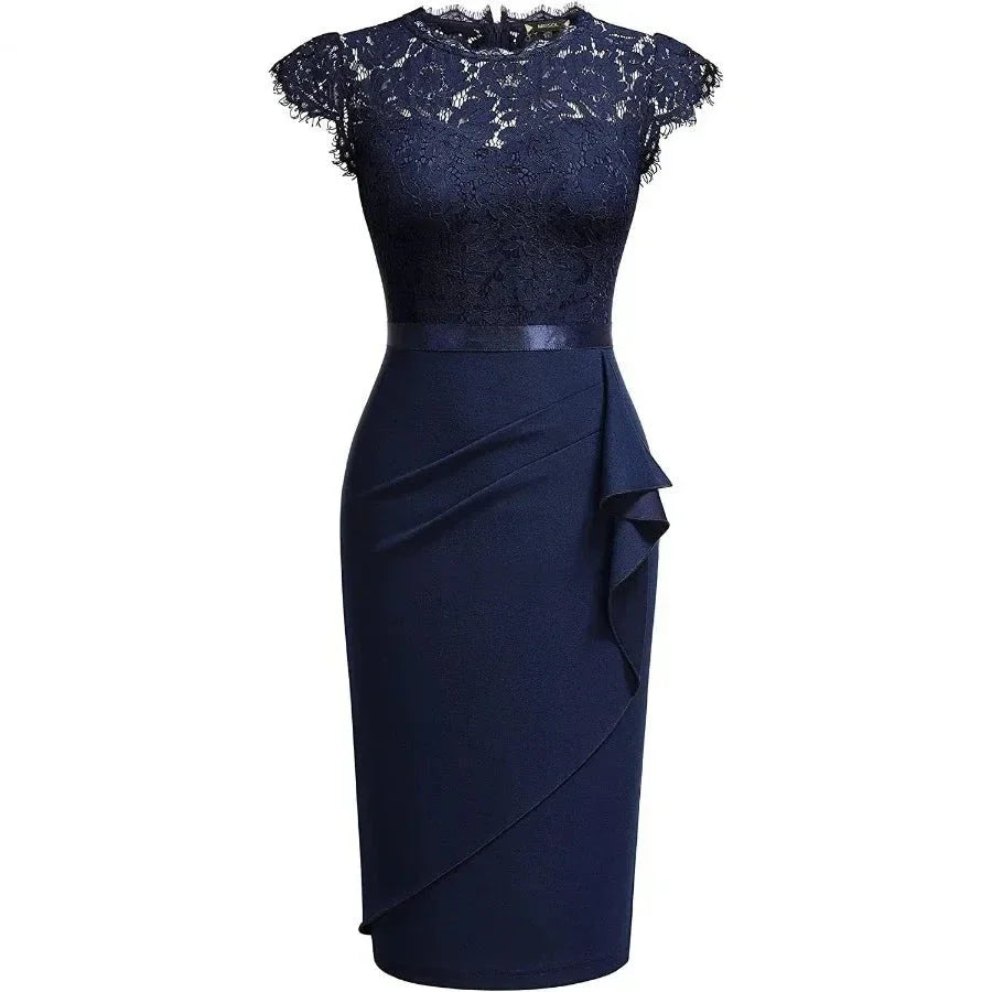 Elegante Kant Jurk voor Dames