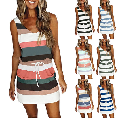 Mleeter Mode Zomerjurk Plus Size