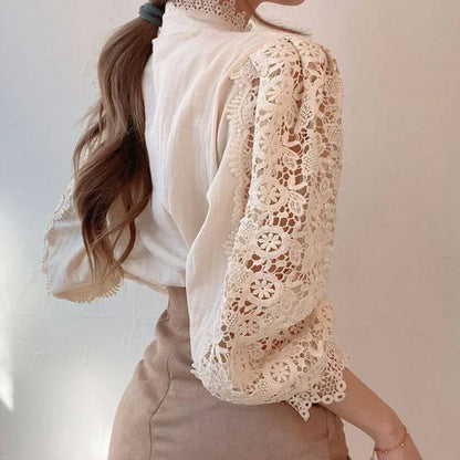 New Vintage Kantblouse van Elegantique