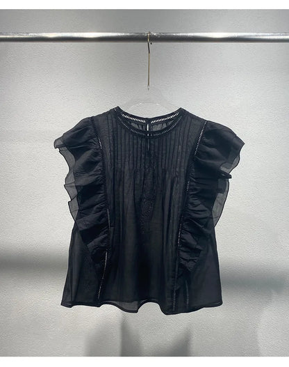 Vliegende Mouw Blouse van Zenith Vogue