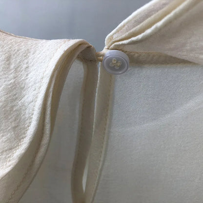 Voorjaar 2024 Nieuwe Damesblouse 'Eleganza' met Ruches