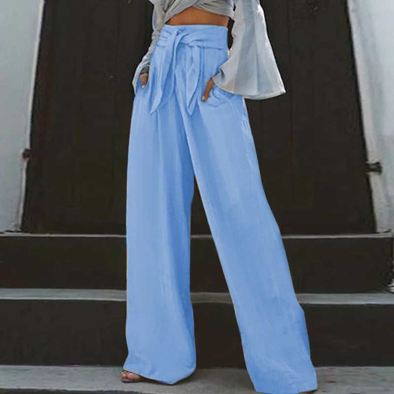 Sunshine Fashion Lente Zomer Wijde Pijpen Broek