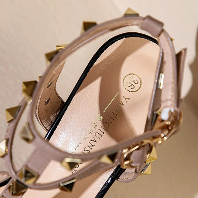 Enchanté by Valéry: Luxe Valentijn Zomer Hoge Hakken Sandalen