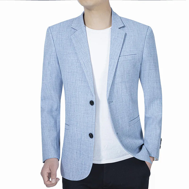 Lichtgewicht Linnen Blazer voor Zomer