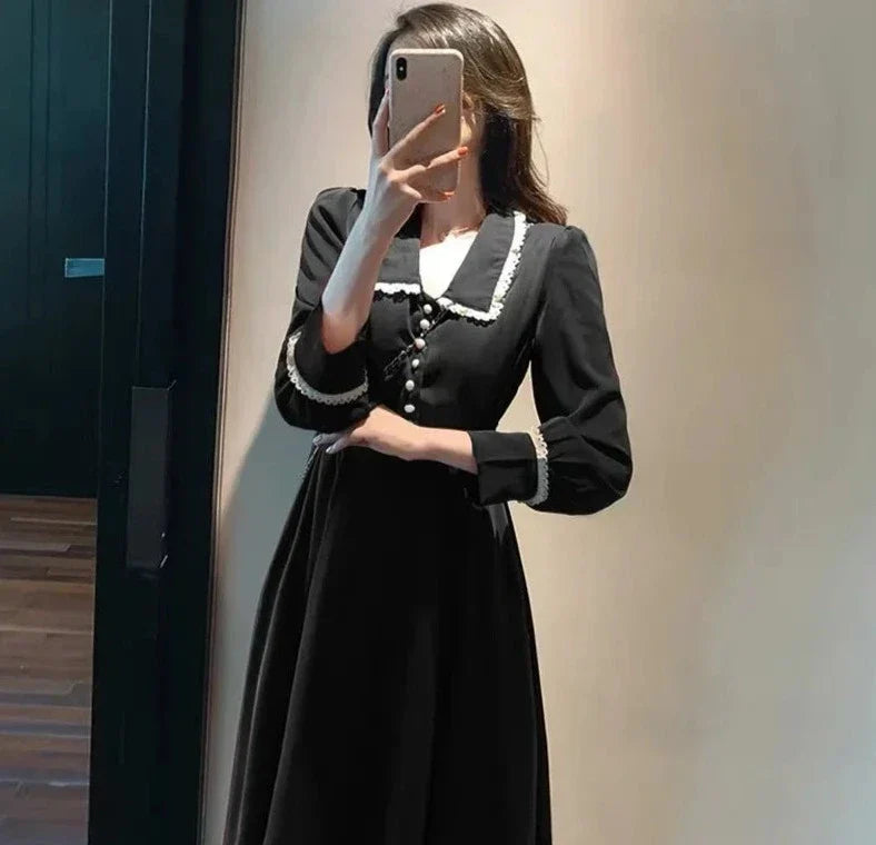 GlamourGloed Feestelijke Damesmode Lange Rode Overhemdjurk