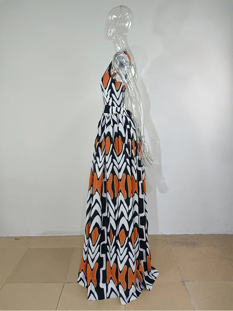 Zomerse Boho Print Maxi Jurk van DromerigeDresses