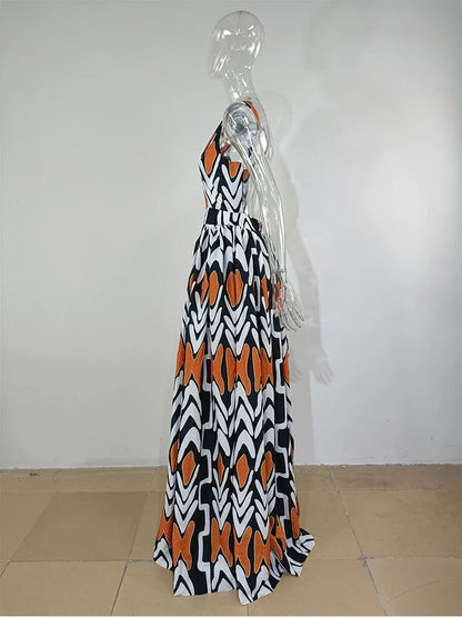Zomerse Boho Print Maxi Jurk van DromerigeDresses