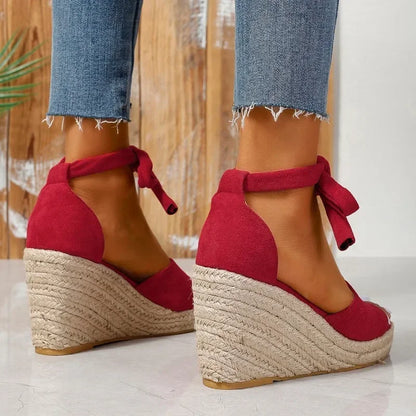 Lunaflex Zomerse Dikke Zoolwig Sandalen