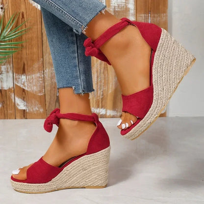 Lunaflex Zomerse Dikke Zoolwig Sandalen