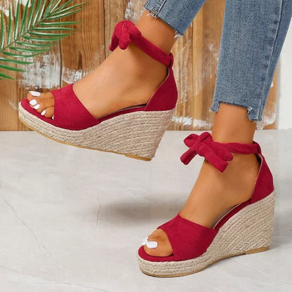 Lunaflex Zomerse Dikke Zoolwig Sandalen
