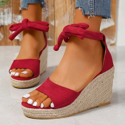 Lunaflex Zomerse Dikke Zoolwig Sandalen