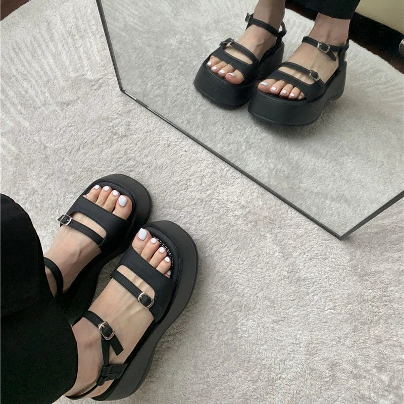 Elegante Gladiator Platform Sandalen voor Zomer 2024