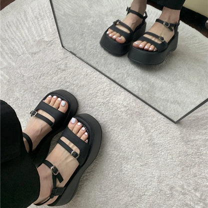 Elegante Gladiator Platform Sandalen voor Zomer 2024