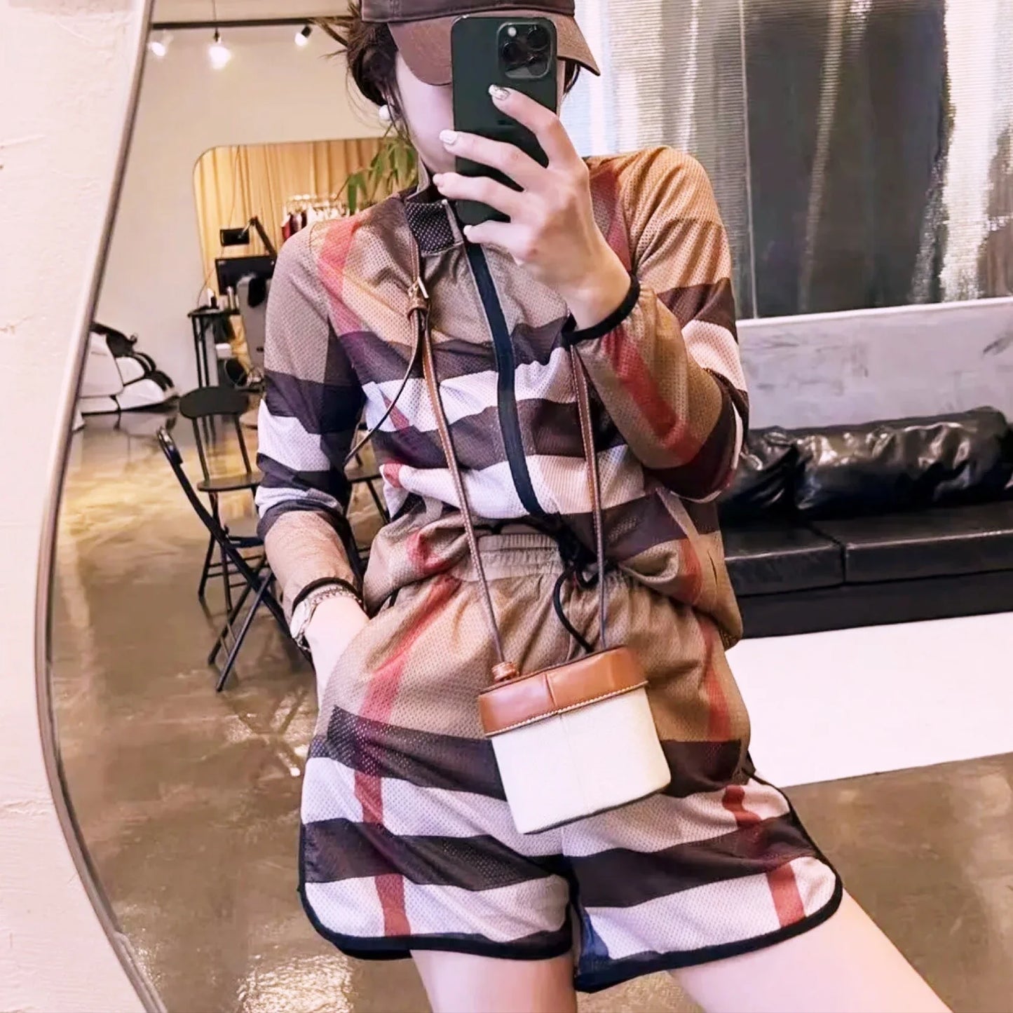 Zomerse Stof Print Set  Zomerkleding