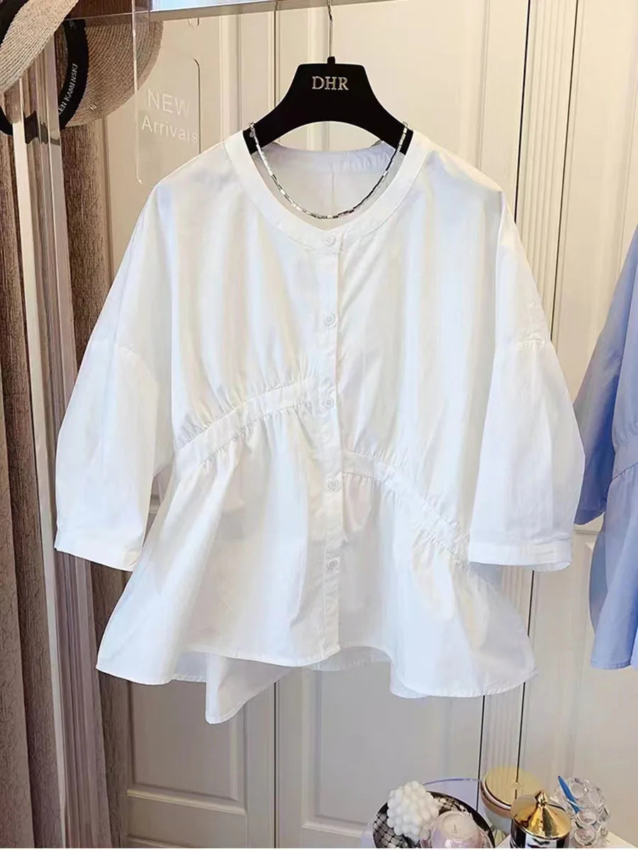 Yunilee Leeter Zomerse Casual Blouse