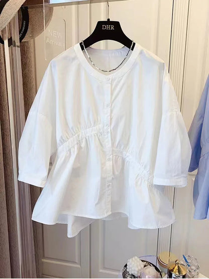 Yunilee Leeter Zomerse Casual Blouse