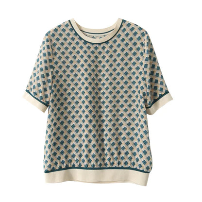 Zomer Casual Elegance T-shirt van Silken Dream