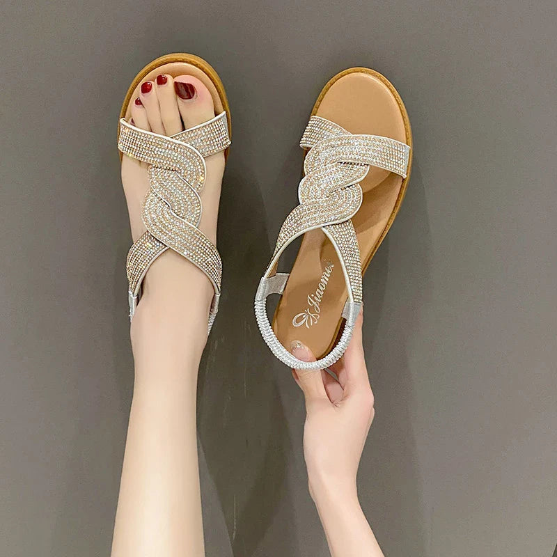 Stijlvolle Romeinse Zomer Sandalen