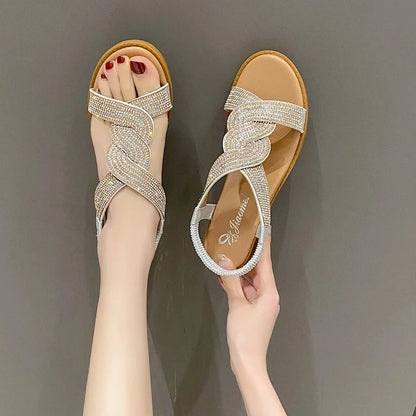 Stijlvolle Romeinse Zomer Sandalen