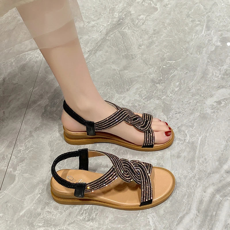 Stijlvolle Romeinse Zomer Sandalen