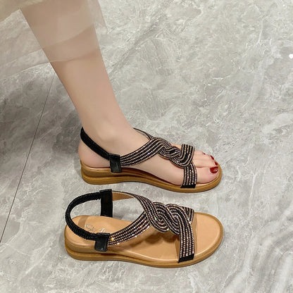 Stijlvolle Romeinse Zomer Sandalen