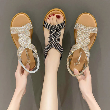 Stijlvolle Romeinse Zomer Sandalen