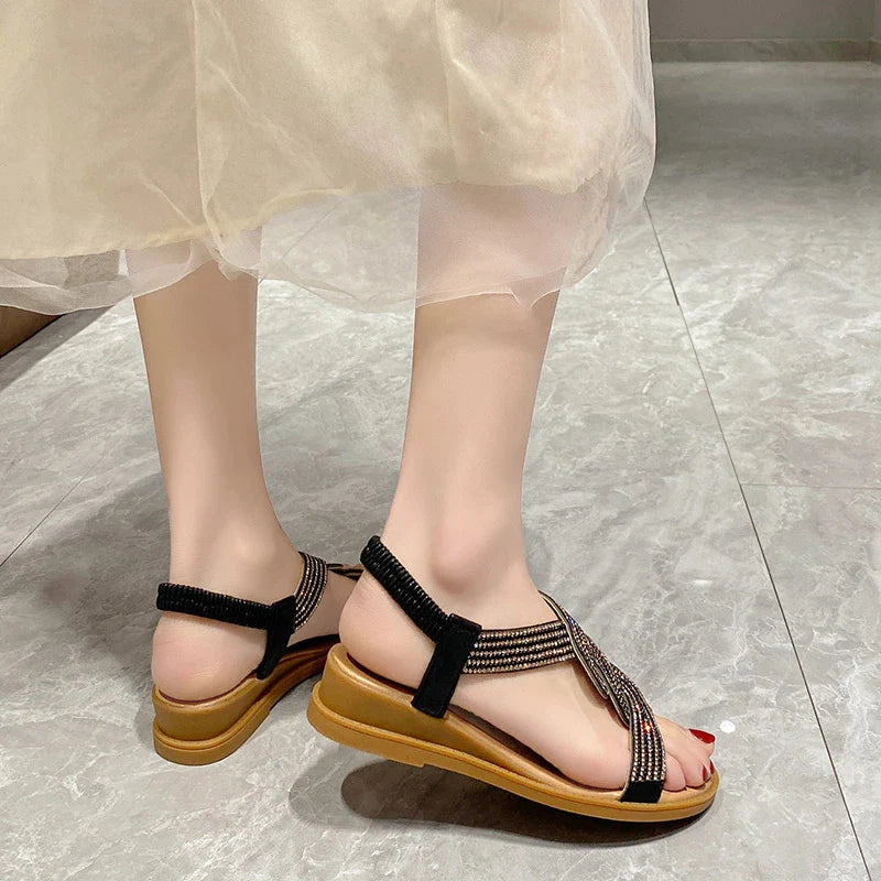 Stijlvolle Romeinse Zomer Sandalen