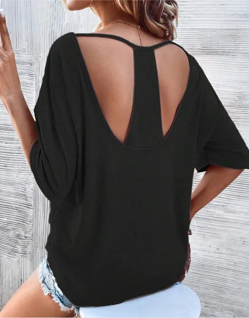 SummerGlam Sexy Rugloze T-Shirt