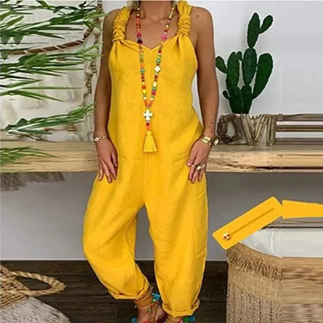 Zalina Zomerse Sexy Jumpsuit voor Dames